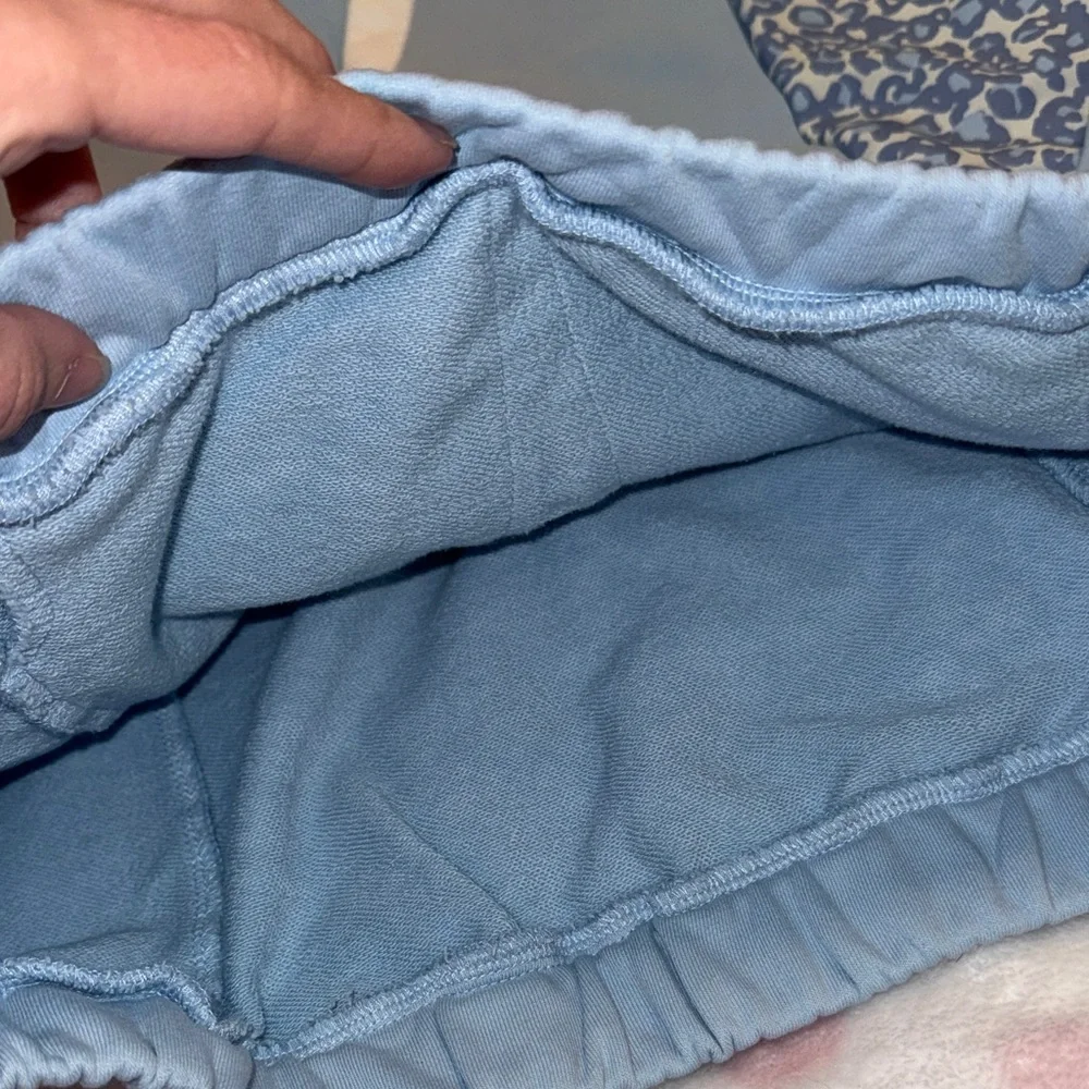 SSYS Blue Animal Print Inset Sweatshirt - Picture 7 of 7